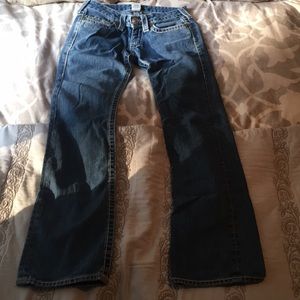 True religion light blue jeans